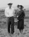 1967年（昭和42年）妻（トキ）と一緒に　−習志野原で−